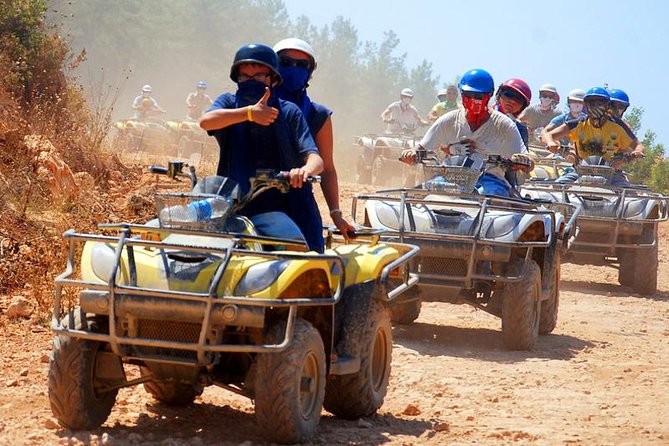 Atv Quad Bike Antalya - Helmets on, 11 HP quad bikes, and the real fitness requirement
