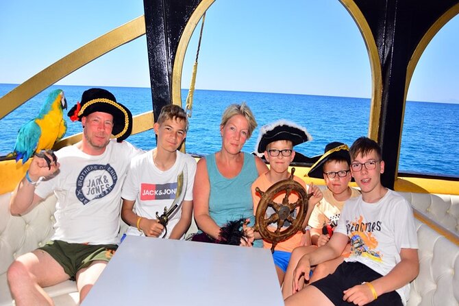 Belek Pirate Boat Trip With Animations and Lunch - Lunch On Board: Included Meal, Simple Rhythm