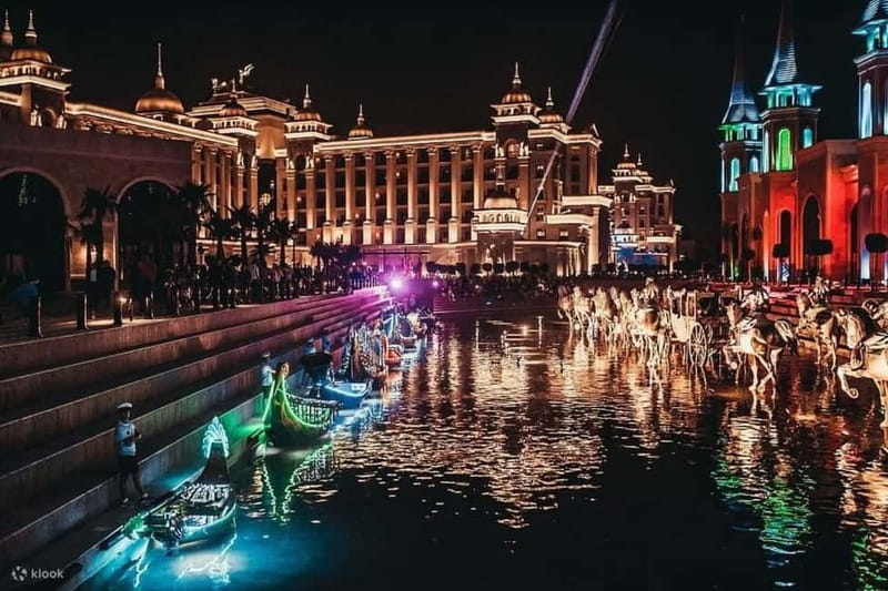 City of Belek: The Land of Legends Night Show - The big dome add-on: 33 experiences, accessory-free 3D, and the infinity tunnel