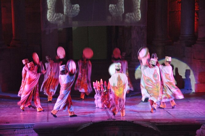 Fire of Anatolia at Gloria Aspendos Arena from Belek - Stop 2 at Gloria Aspendos Arena, the evening flow you should expect