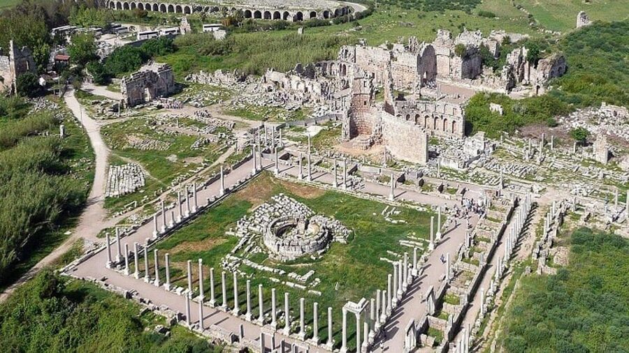 From Antalya: Day Tour of Ancient Roman Sites - Perge first, where Roman city life still shows through