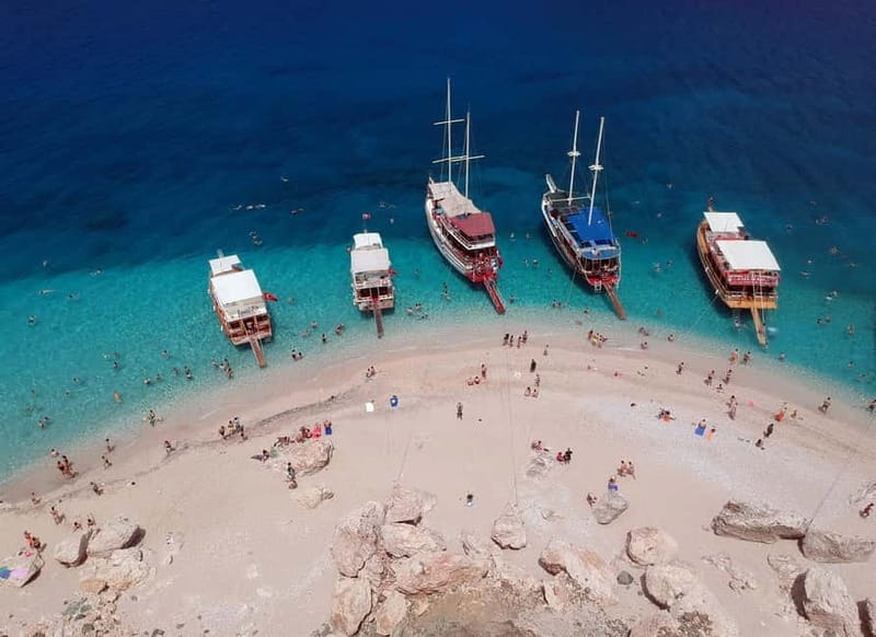 From Antalya/Kemer: Suluada Boat Trip w/Lunch & Snorkeling - Stop by stop: what happens during the Suluada, bay, and cruising segments