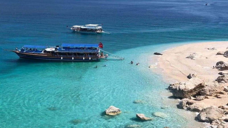 From Antalya/Kemer: Suluada Island Boat Trip with Sunset - Suluada Island: Beach Time, Swimming, and Those Ruin Remnants