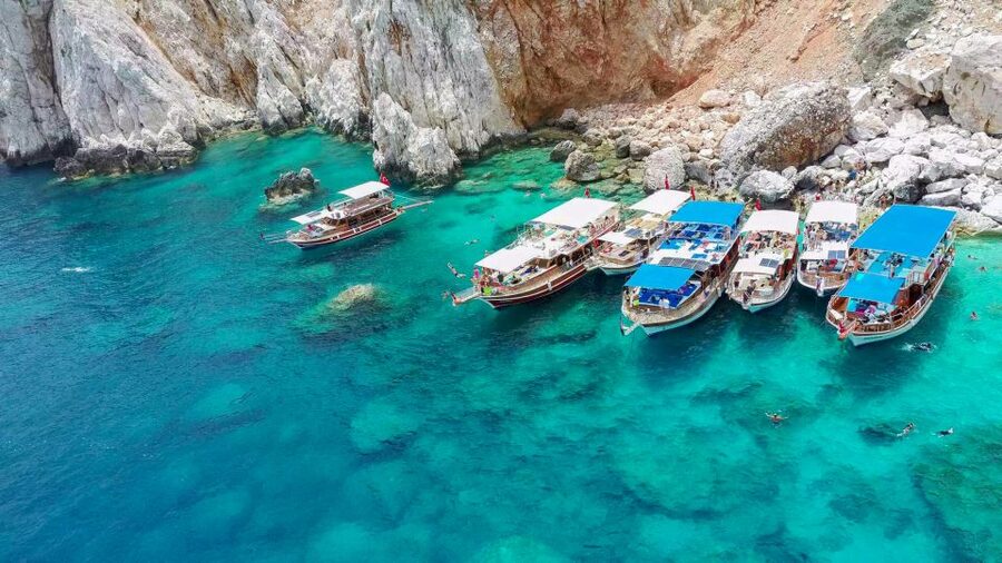 From Antalya or Kemer: Suluada Island Boat Trip with Lunch - Boarding and the rhythm of a full-day boat cruise