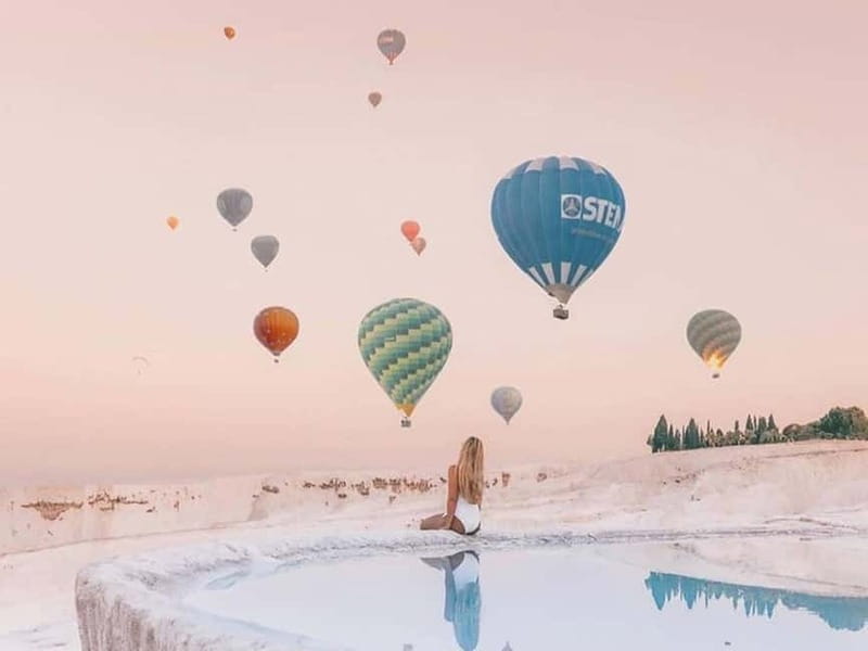 From Antalya: Pamukkale Hot Air Balloon Flight with Lunch - Key highlights you will feel right away