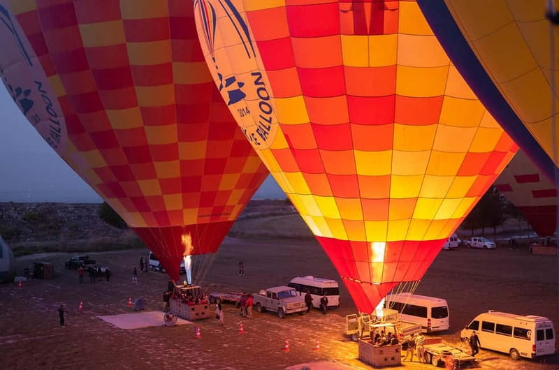 From Antalya: Pamukkale Hot Air Balloon Flight with Lunch - Hierapolis ruins: where the walk becomes more than a view