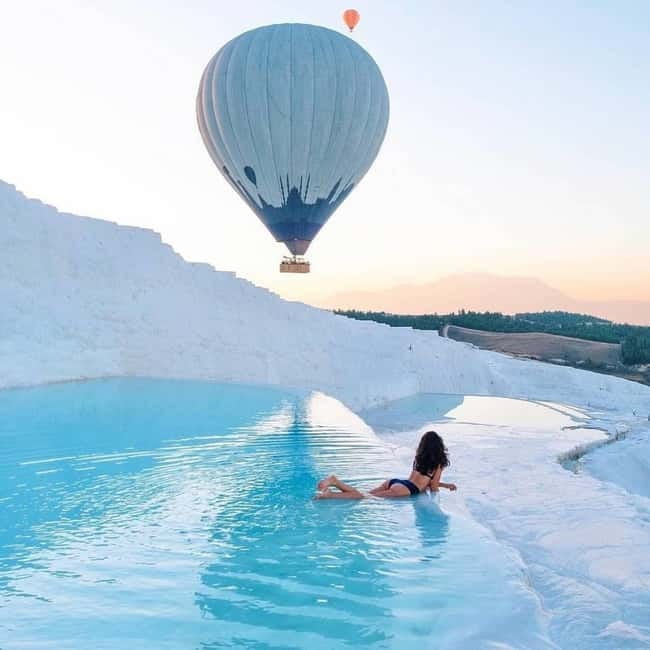 From Antalya: Pamukkale Hot Air Balloon Flight with Lunch - The early Antalya pickup: long drive, but it buys you the flight