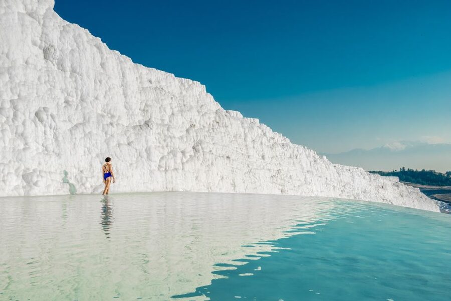 From Antalya: Private Day Tour to Pamukkale and Hierapolis - The Amphitheater and Necropolis: Seeing How the City Handled Life and Death
