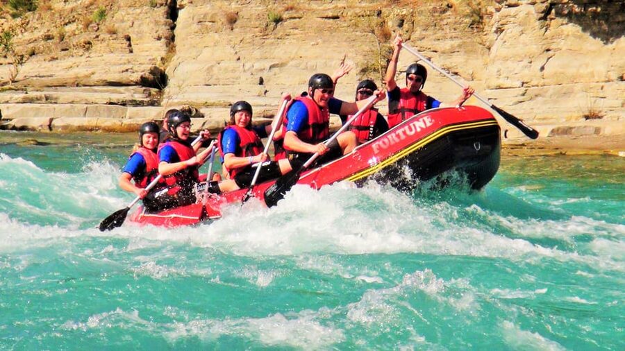 From Antalya: River Rafting in the Köprülü Canyon - On the water: rafting the Köprü River for about 1.5 hours