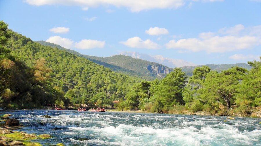 From Antalya: River Rafting in the Köprülü Canyon - The return trip to Antalya, plus how to avoid an evening headache