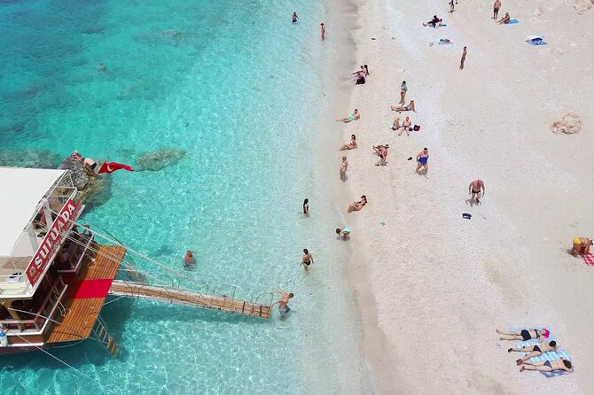 From Antalya Suluda Island Small Group Boat Trip with Lunch - On the Water: Small Boat Pace and Swim Stops You Can Actually Enjoy