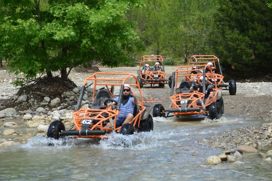 From Belek: Fully Combo Zipline, Quad Safari, Rafting, Lunch - From Belek Pickup to Roma Rafting Basecamp