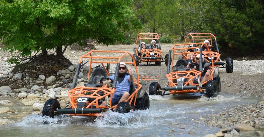 From Belek: Fully Combo Zipline, Quad Safari, Rafting, Lunch - Quad Buggy Safari Through the Taurus Mountains