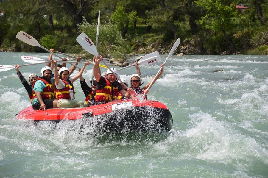 From Belek: Fully Combo Zipline, Quad Safari, Rafting, Lunch - Zipline: Fast Rides Over Pines and Canyon Views