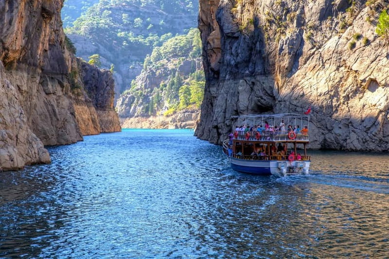 From Belek: Green Canyon Boat Trip with Lunch and Drinks - The Emerald Lake Cruise: Grand Canyon 14 km of Views