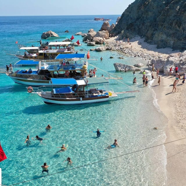 From Kemer, Antalya, Belek: Adrasan Suluada Island Boat Tour - Tea break and the slow return to shore