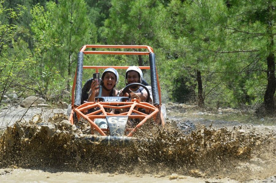 From Side City : Fully Combo Zipline, Quad Safari, Rafting - Quad Buggy Safari in the Taurus Mountains: Fun, Dust, and Group Speed