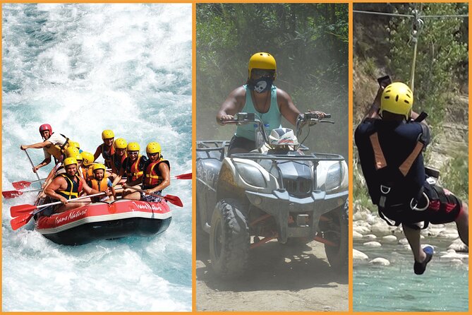 Full-Day Adventure 3 in 1 activity from Antalya to Köprülü Canyon National Park - Rafting in Köprülü Canyon: what to expect when water levels vary