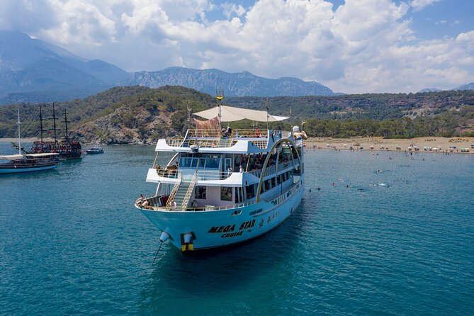Full-day Boat Tour from Antalya with Lunch and Foam Party - Stop 2: The boat-only spot and an hour to paddle around
