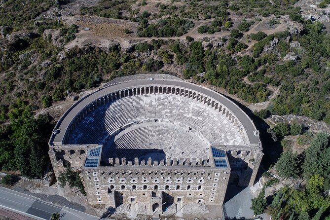 Full Day Perge Aspendos Apollo Temple Tour in Antalya - Stop 2, Aspendos ruins: the theater built for sound