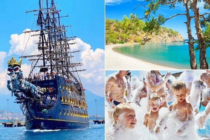 GONSTER : Luxury Pirate Boat Trip Lunch & Soft Drinks & Transfer - Why This Pirate Boat Feels More Luxury Than Party-Boat