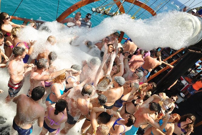 GONSTER : Luxury Pirate Boat Trip Lunch & Soft Drinks & Transfer - Phaselis Bay Swim Stop: Fairy-Tale Vibes and Real Beach Time