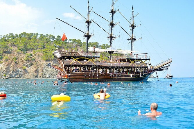 GONSTER : Luxury Pirate Boat Trip Lunch & Soft Drinks & Transfer - Antalya to Kemer Transfer: The Part You Should Plan For