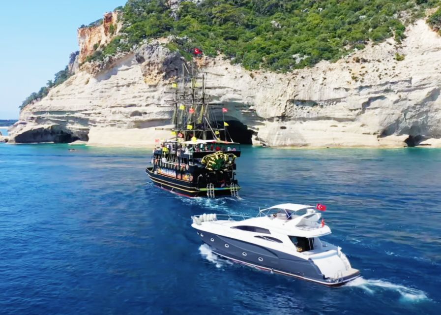 Kemer/Antalya/Belek/Kundu, Exciting Pirate Ship Adventure - Cennet Bay: Fresh and Saltwater Swims in a Unique Spot