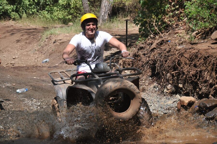 Kemer: Forest, Mud, and Streams Quad Safari Tour with Pickup - What You’ll Love Most About This Quad Adventure