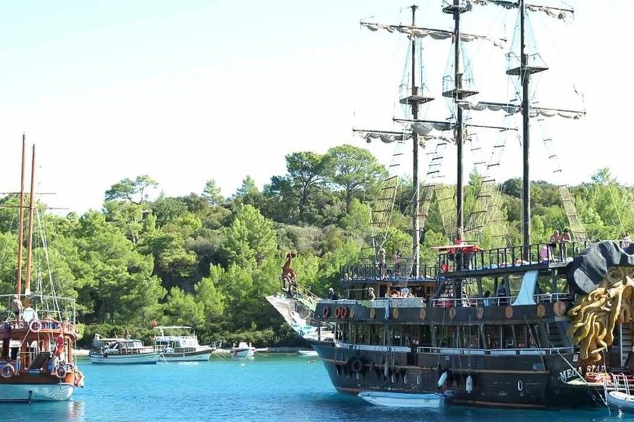 Kemer Full-Day Pirate Boat Trip with Lunch - Cruising the Turkish Mediterranean with real swim breaks