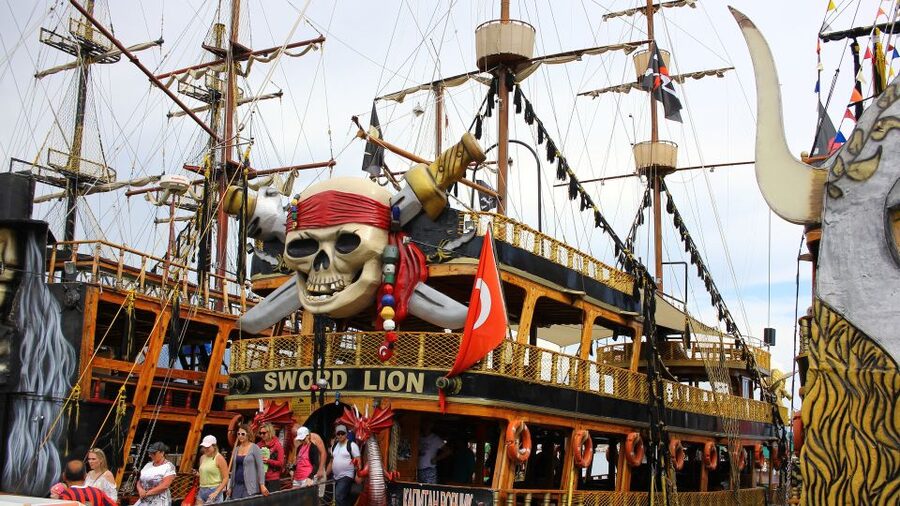 Kemer Full-Day Pirate Boat Trip with Lunch - Alacasu Koyu and the final snorkeling break before return