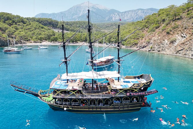 Kemer Full Day Pirate Boat Trip with Lunch and Optional Transfer - Morning Pickup to Kemer Marina, What the Day Actually Looks Like