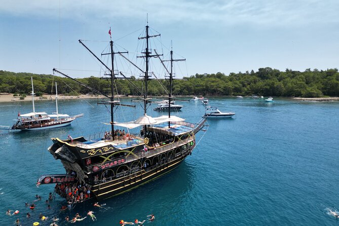 Kemer Full Day Pirate Boat Trip with Lunch and Optional Transfer - Korsan Koyu (Pirate Bay): The Natural, Less-Built Feel