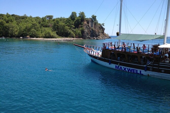 Kemer Pirate Boat Tour - The Main Sail: Paradise Bay Swimming and Snorkeling Stop