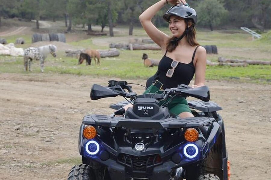 Kemer: Quad Safari Experience - The Ride Itself: Rocky Tracks, Mud, and Shallow Water