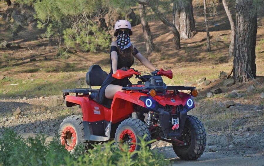 Kemer: Quad Safari Experience - Getting Started in Kemer: Pickup, Coach Transfer, and the Red Monster Station
