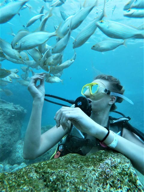 Kemer: Scuba Diving Experience in Aquarium and Kiris Bays - The first underwater session around 5 meters: confidence builder