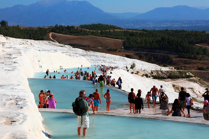 Pamukkale and Hierapolis Full-day Guided Tour from Antalya - Hierapolis Theater Stop: Short Time, Big Impressions