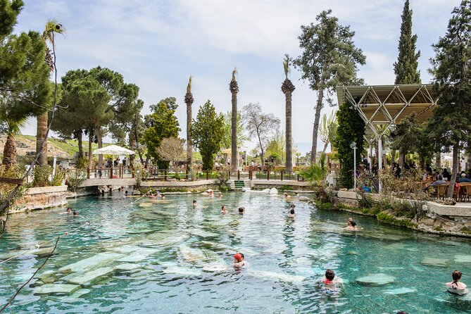 Pamukkale and Hierapolis Shared Tour with Transport - Cleopatra Pools: the one swim option that costs extra