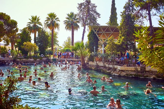 Pamukkale from Antalya Province - Stop 1, Pamukkale Thermal Pools: terraces in real life
