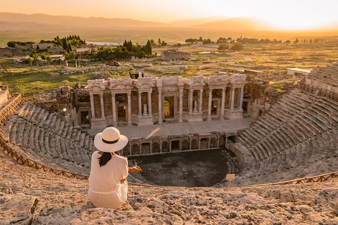 Pamukkale Hierapolis Cleopatra Pool Tour with Lunch from Antalya - Hierapolis Ancient City Stop: A Focused 1-Hour Walk