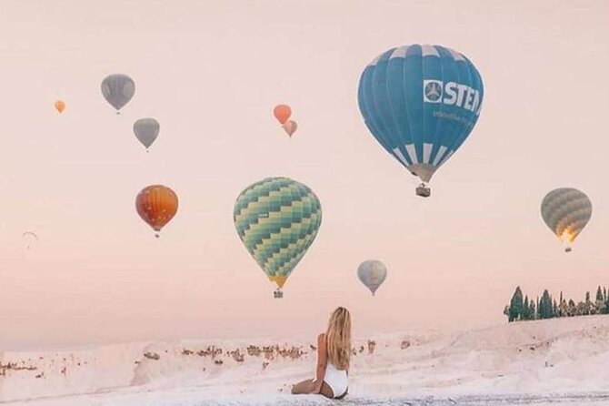 Pamukkale Hot Air Balloon Ride Certificate and 2 Meals in Antalya - What You Get for $210: Balloon Plus a Full Day of Stops