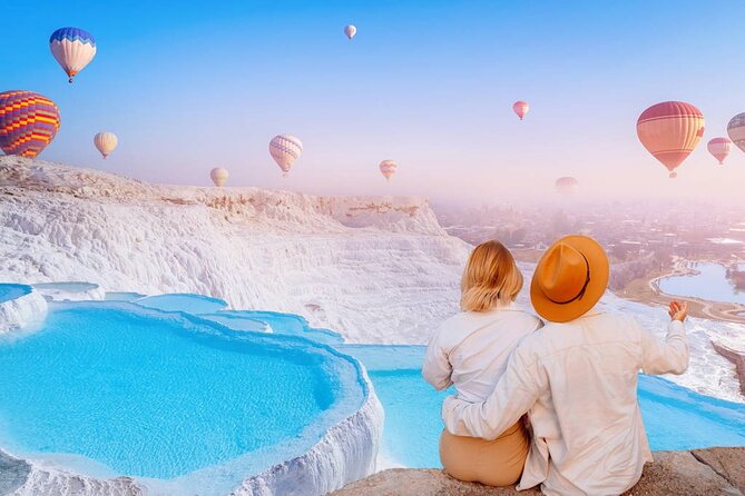 Pamukkale Hot Air Balloon Ride Certificate and 2 Meals in Antalya - Champagne Landing, Breakfast, and Time on the Calcium Terraces