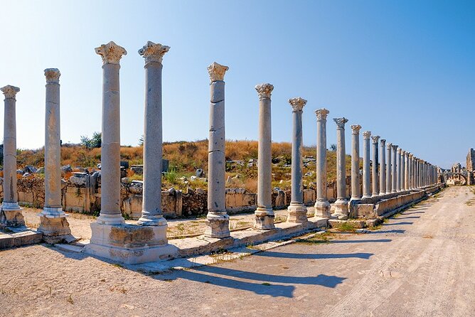 Perge Aspendos Aquaduct Side with Waterfall - Price and Value for an English-Guided 9-Hour Day