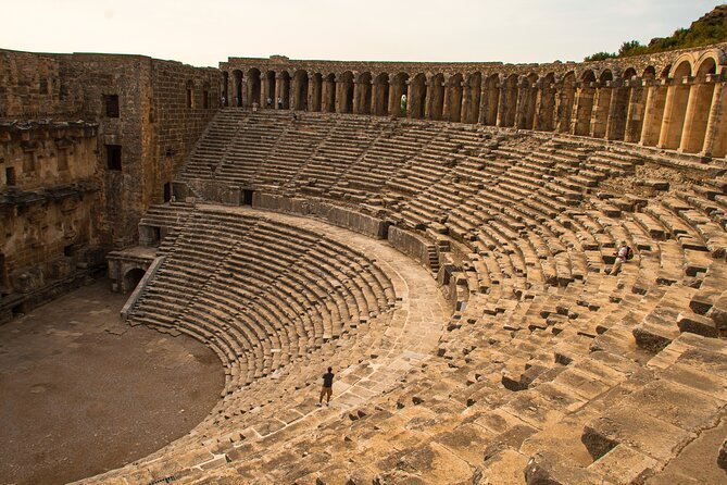 Perge, Aspendos, Side and Waterfall Full Day Tour - Side and Manavgat Waterfall: Coastal Ruins, Apollon Temple, and a Cooling Pause
