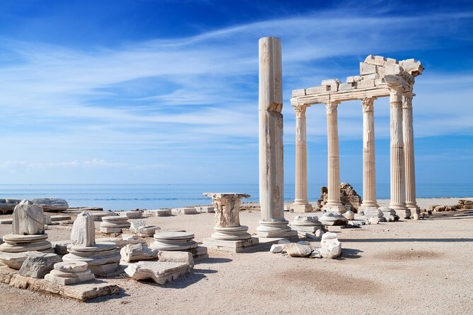 Perge, Aspendos, Side and Waterfall Full Day Tour - Lunch That Works: Sit Down Fuel Instead of a Food Fight