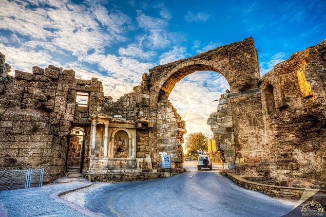 Perge, Aspendos, Side & Waterfall Full-Day Tour from Antalya - Side Old Town Free Time: Apollo Temple, Ancient Harbor, Agora, and Theater