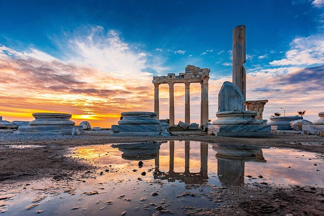 Perge, Aspendos, Side & Waterfall Full-Day Tour from Antalya - Manavgat Waterfall After Lunch: What to Expect in Two Hours