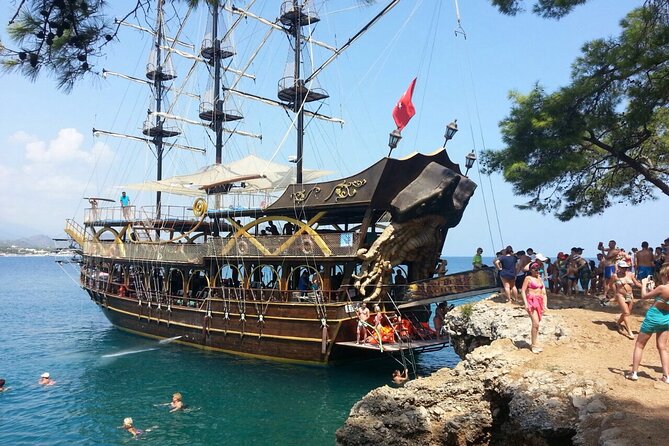 Pirate Boat Trip around Kemer from Antalya with Lunch - Key highlights at a glance