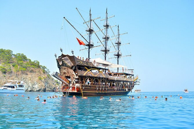Pirate Boat Trip around Kemer from Antalya with Lunch - How This Pirate Boat Day Works, From 7:30 Pickup to Back at McDonald’s